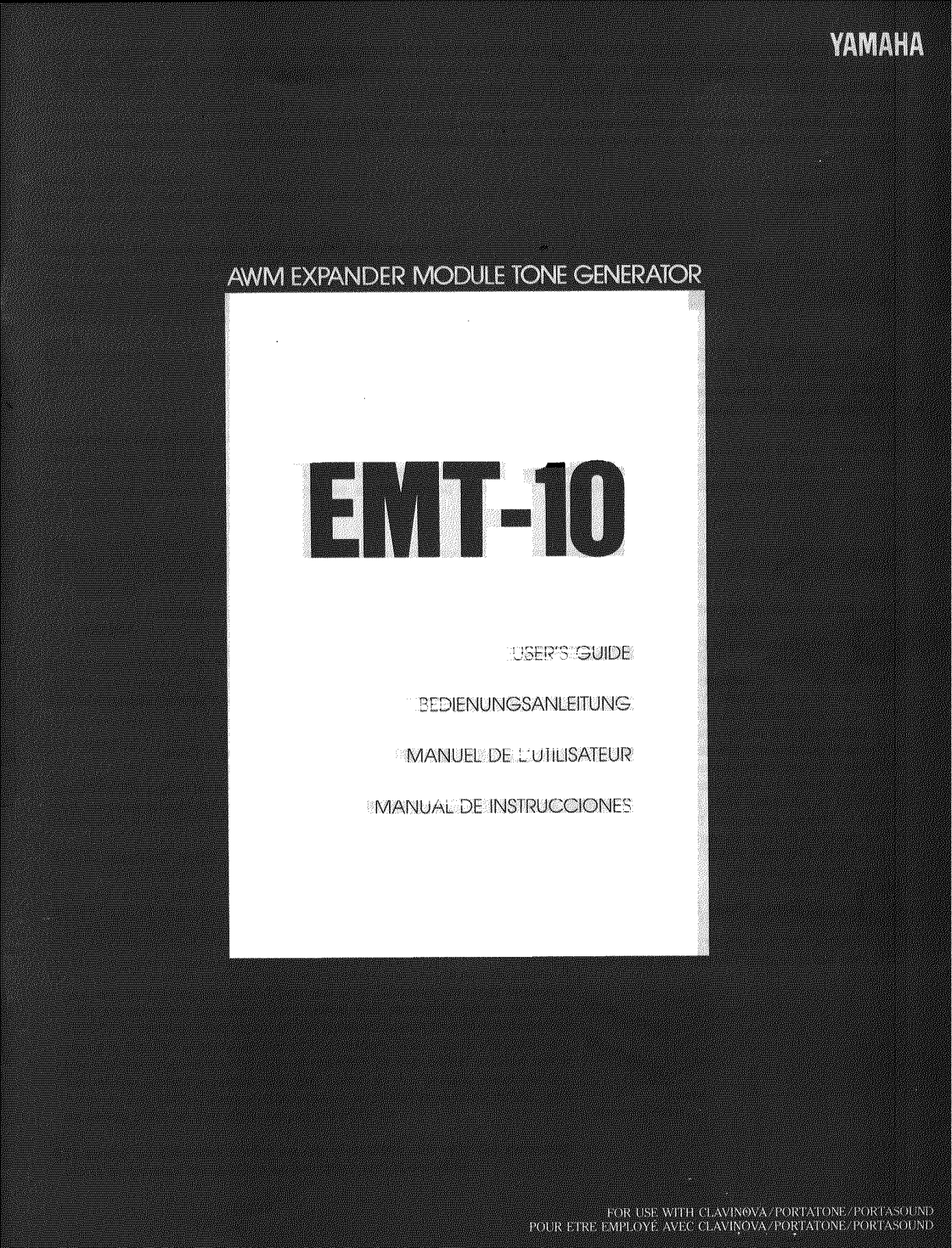 Yamaha EMT10 User Guide