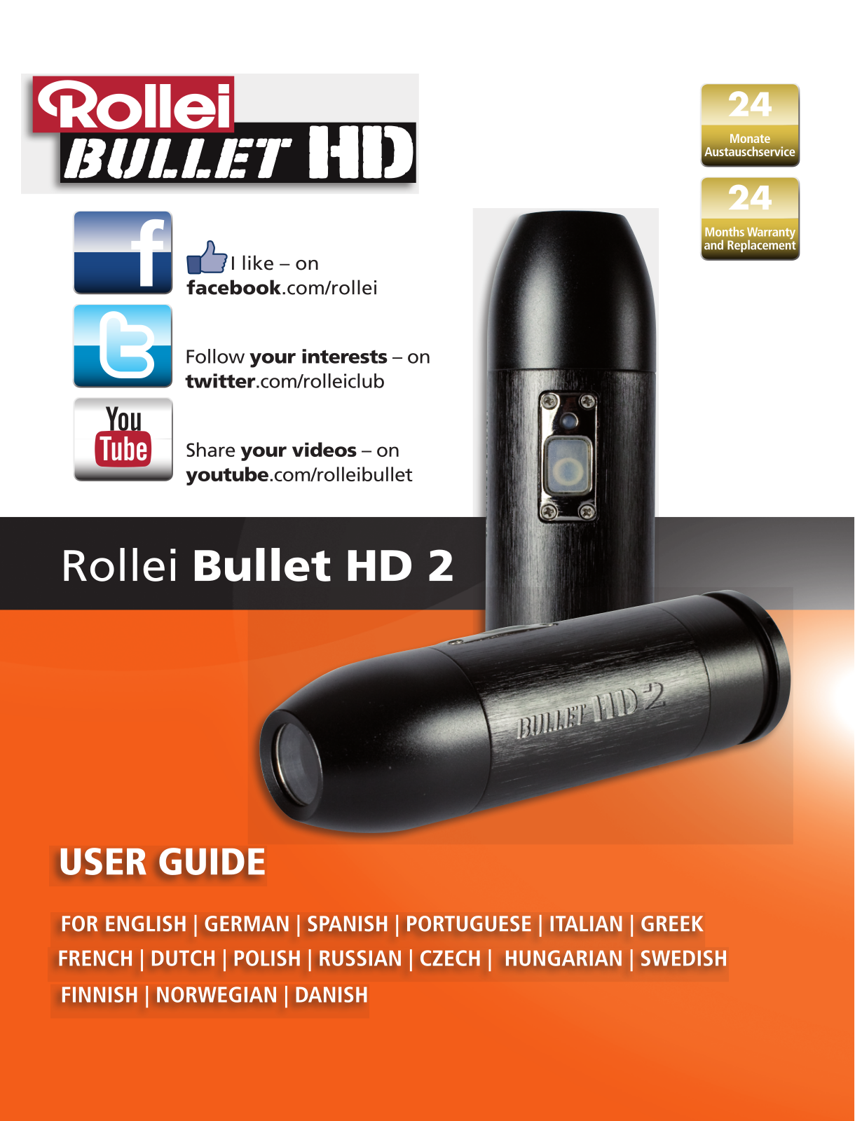 Rollei Bullet HD 2 User Guide