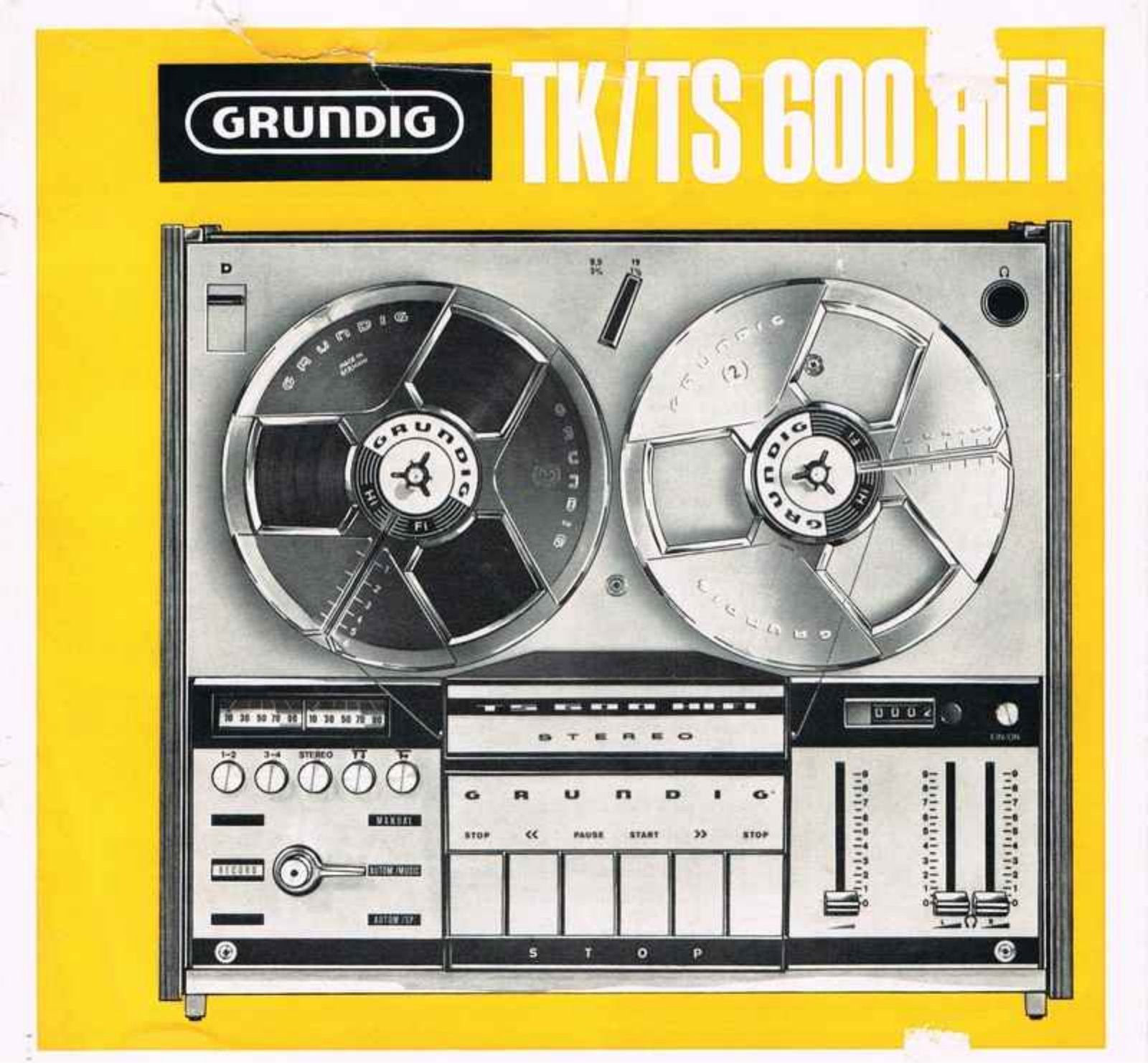 Grundig TS-600, TK-600 Owners Manual