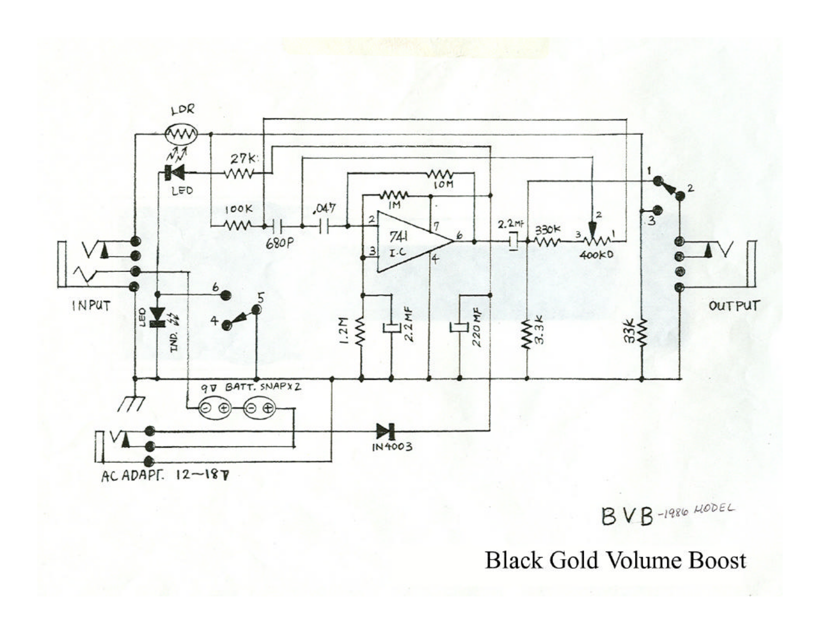 Morley Pedals BVBES User Manual