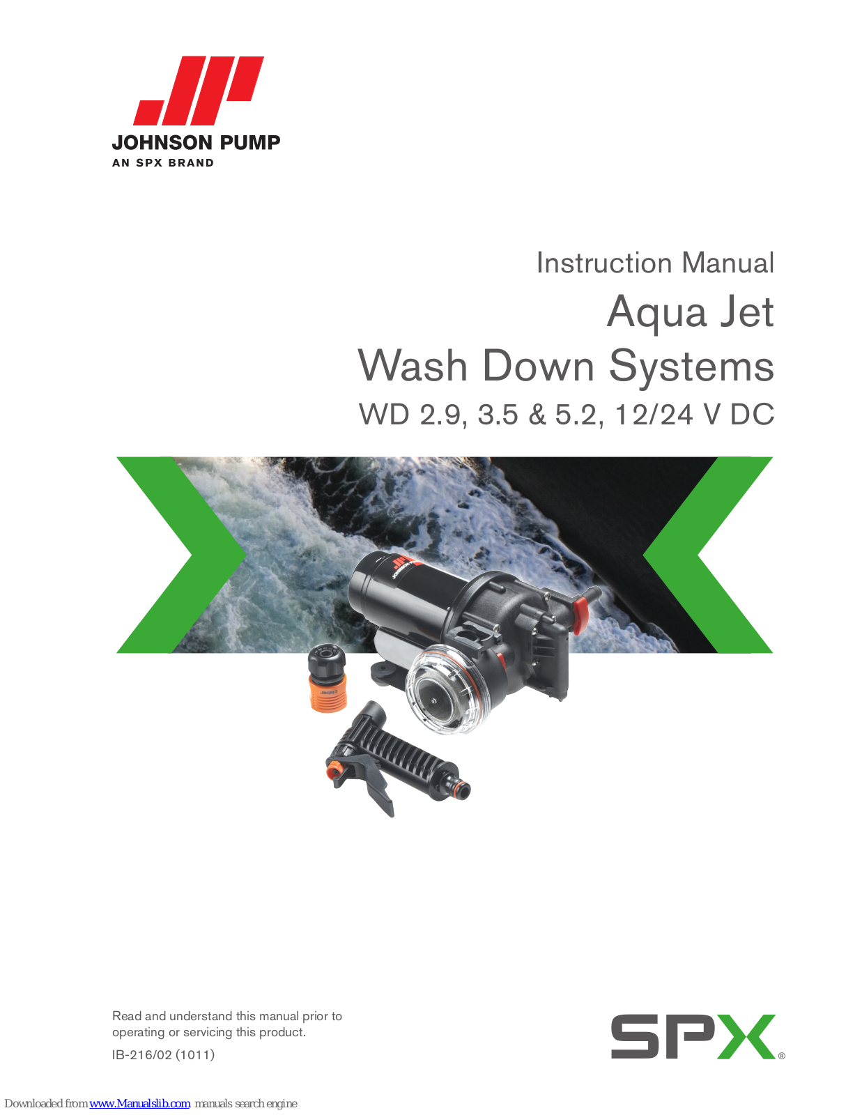 Johnson Pump WD 2.9, WD 5.2, WD 3.5 Instruction Manual - ManualMachine.com