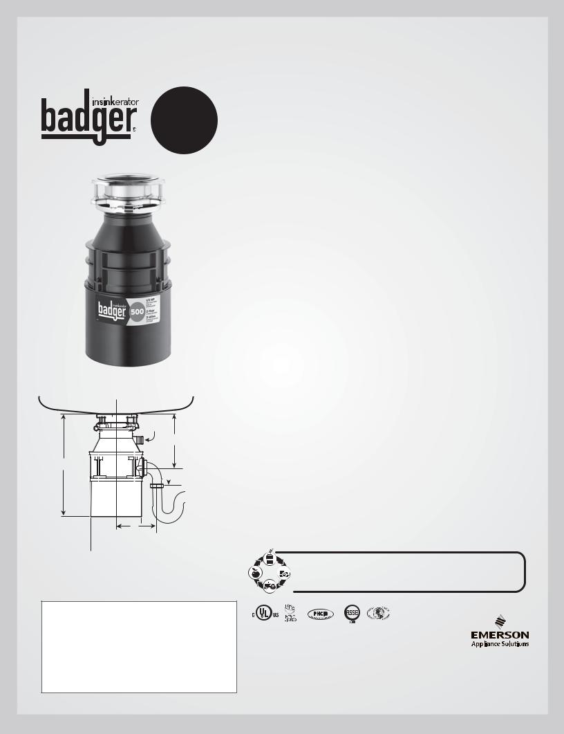 Insinkerator Badger500 User Manual