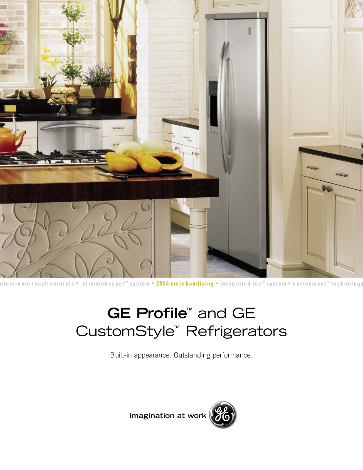 GE Refrigerators Catalog