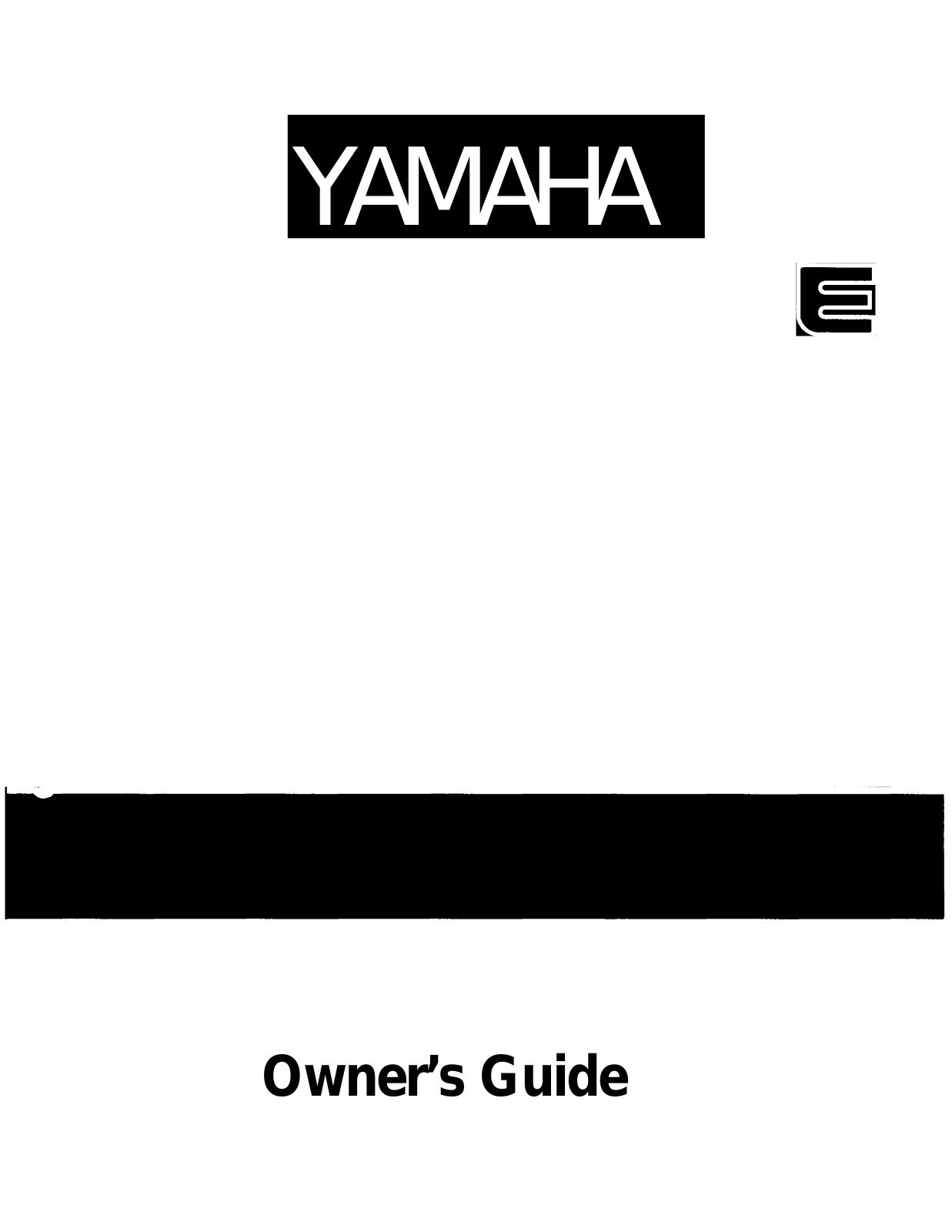 Yamaha PSR-400 User Manual
