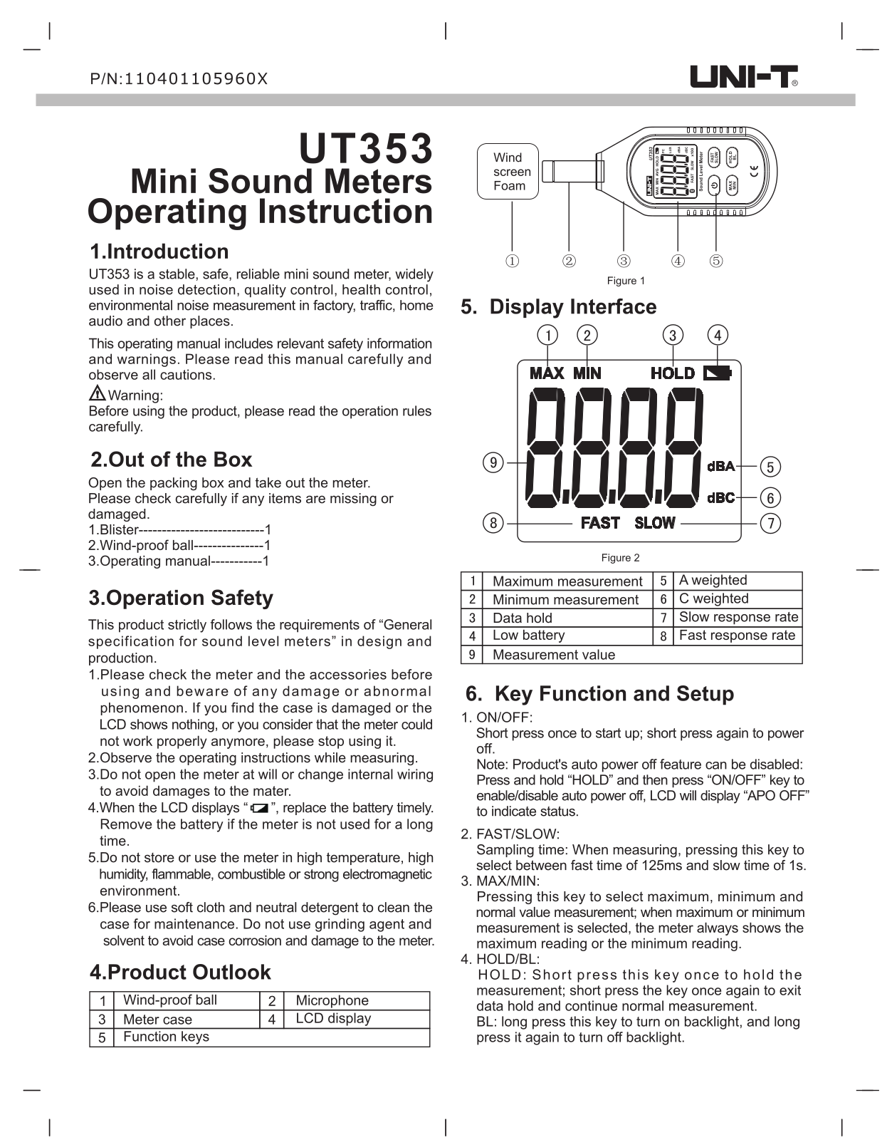 Uni-t UT353 User Manual