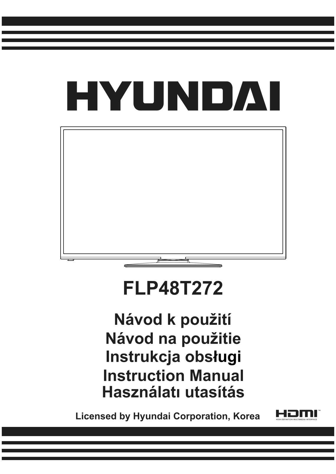 Hyundai FLP 48T272 User Manual