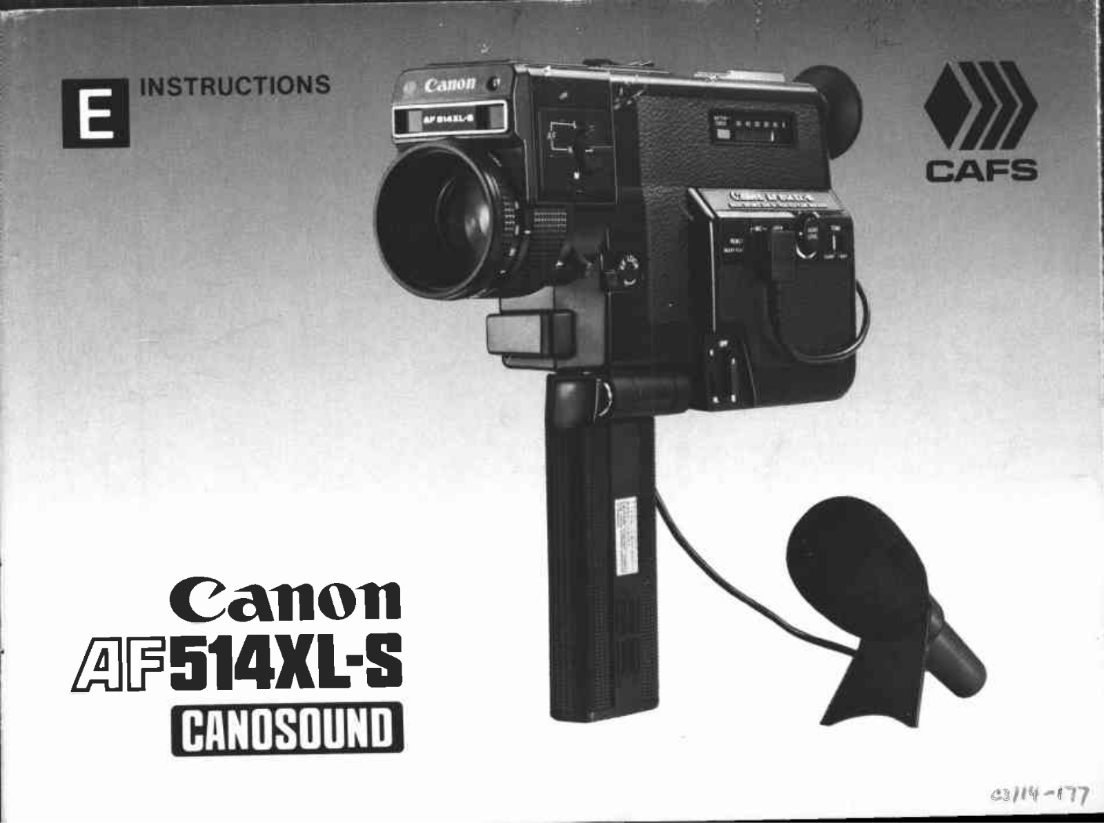 Canon AF514XL-S User Manual