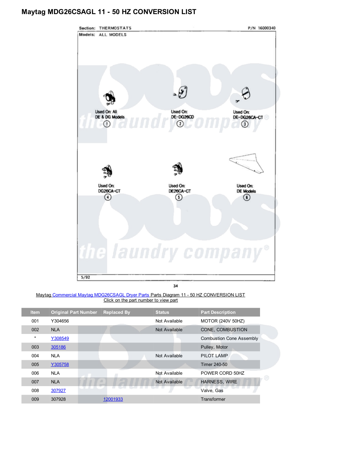 Maytag MDG26CSAGL Parts Diagram