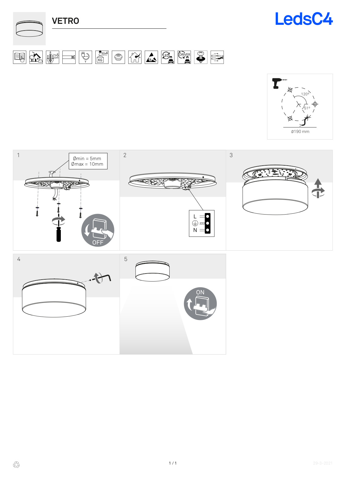 LEDS-C4 LX623 User guide - ManualMachine.com