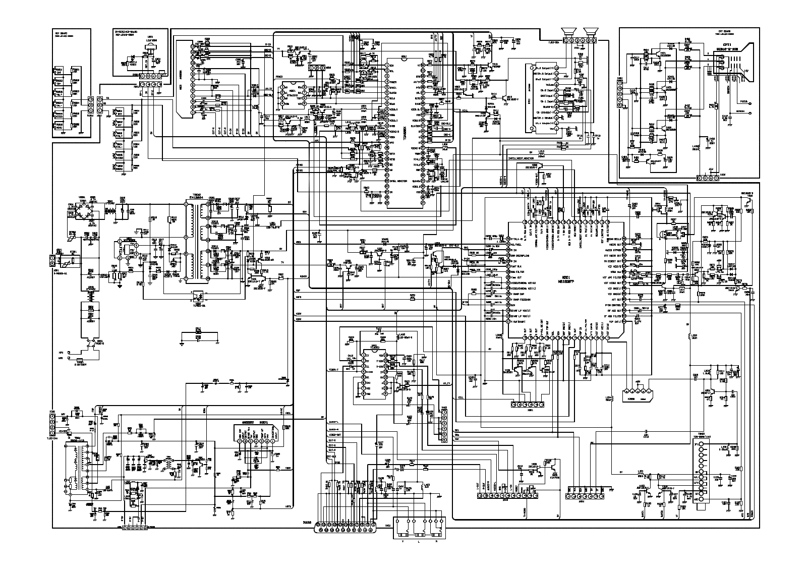 Orion STR-G5653 Schematic