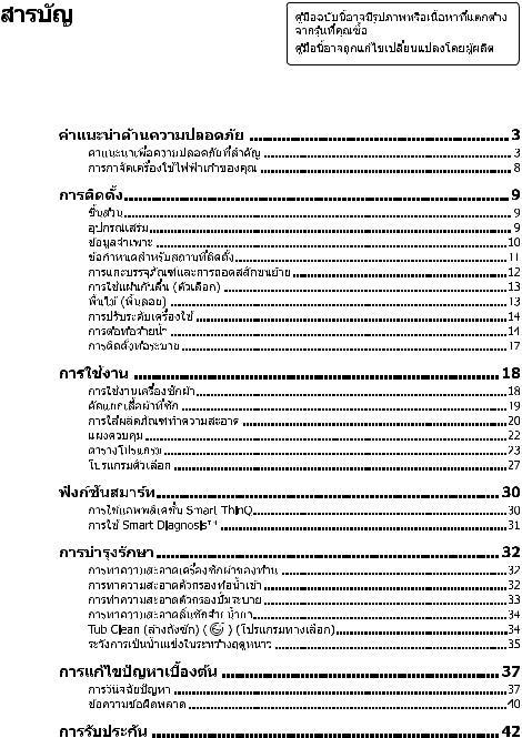 LG FC1409N4W User manual