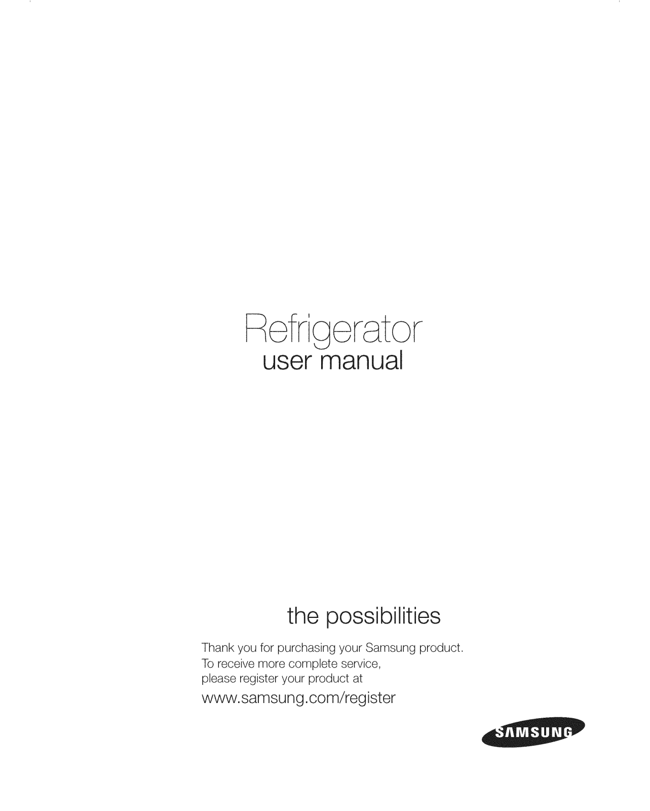Samsung RF267ACWP/XAA-00, RF26VADBP/XAA-00, RF267ACBP/XAA-00 Owner’s Manual - ManualMachine.com