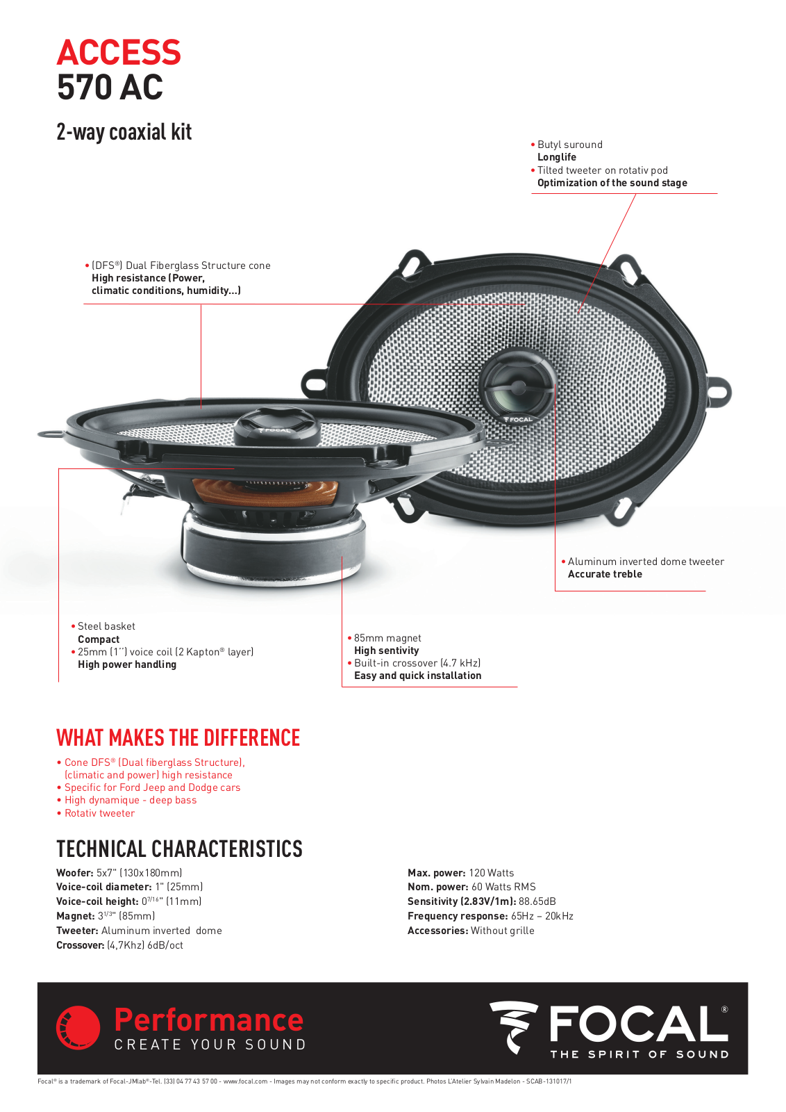 Focal 570 AC User Manual