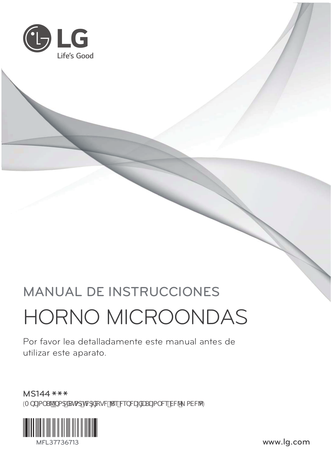 LG MS1440S Owner's Manual