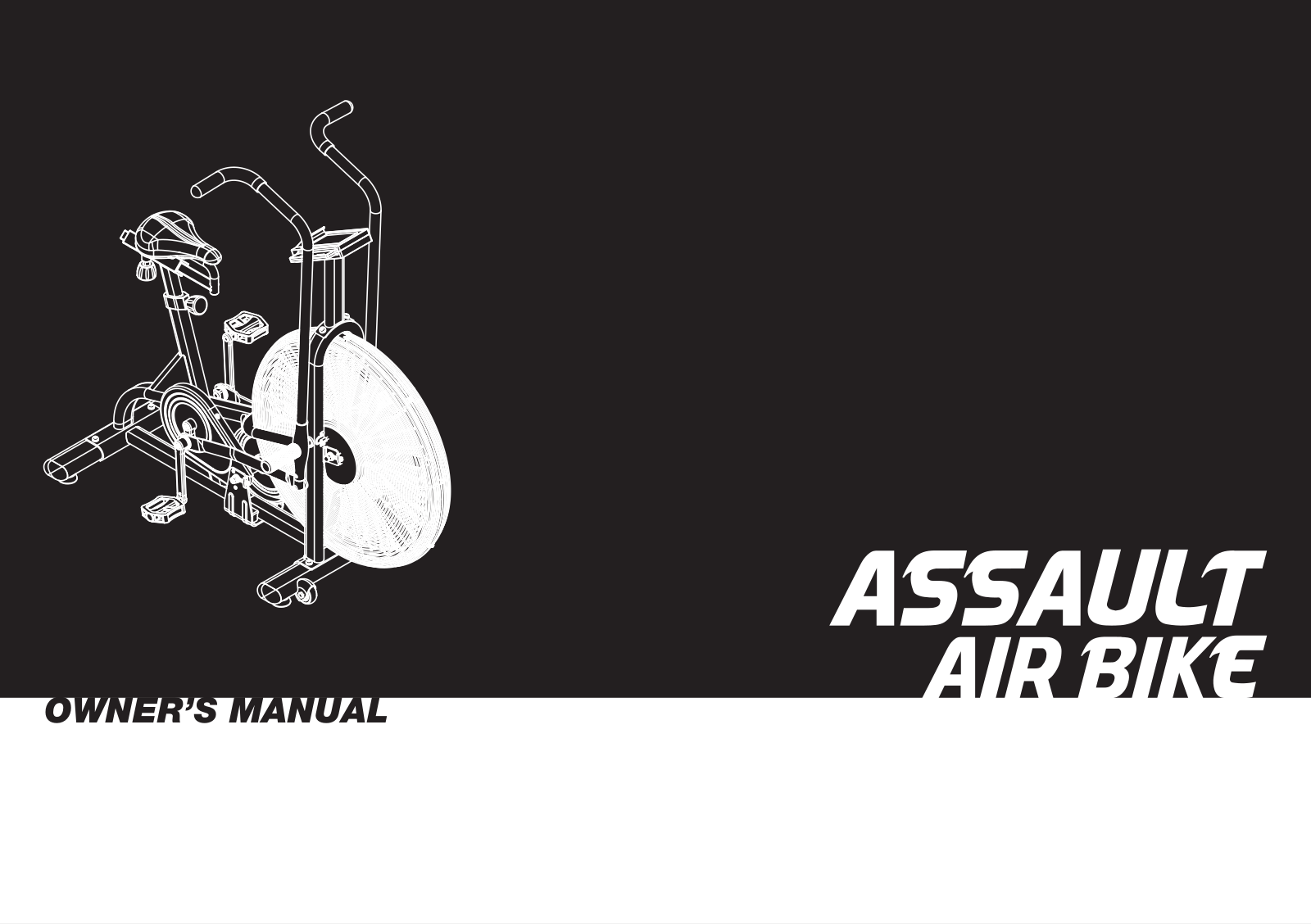 Assault Airbike User manual