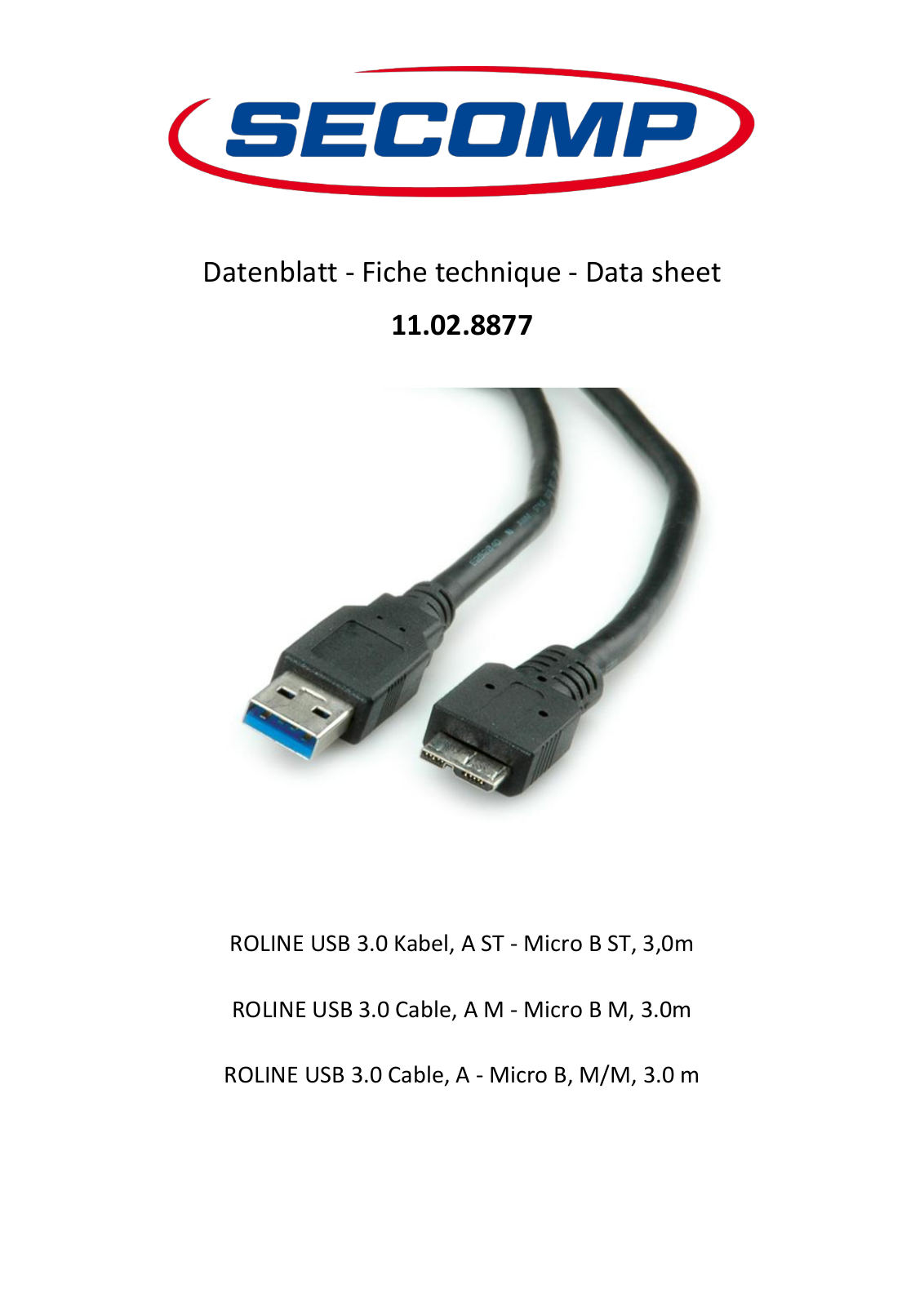 ROLINE 11028877 Datasheet - ManualMachine.com