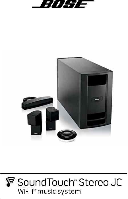 BOSE SoundTouch Stereo JC User Guide