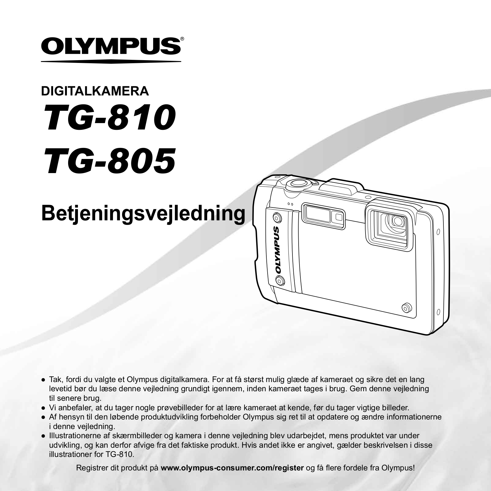 OLYMPUS TG-810 User Manual