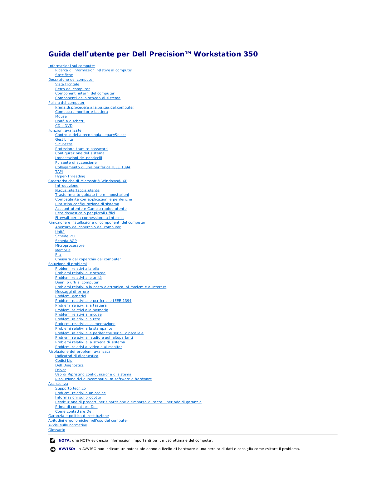 Dell Precision 350 User Manual