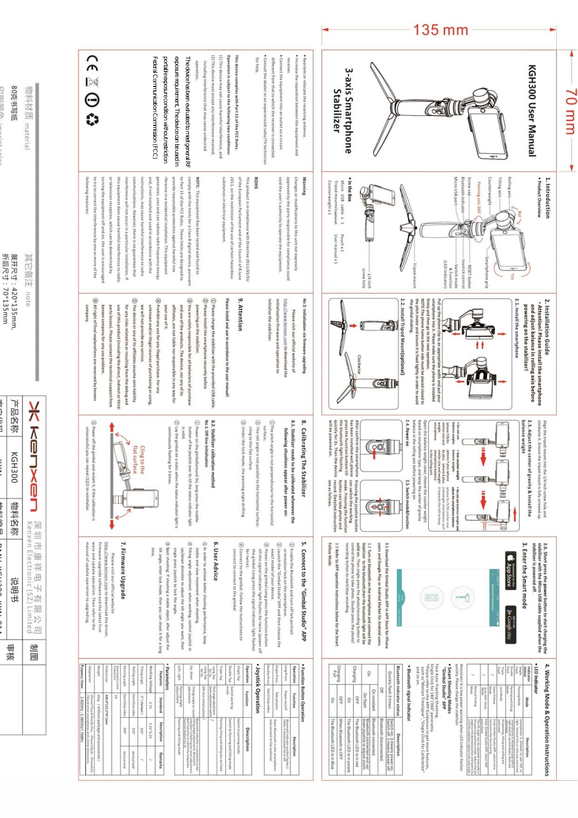 Kenxen Digitech KGH300 Users manual