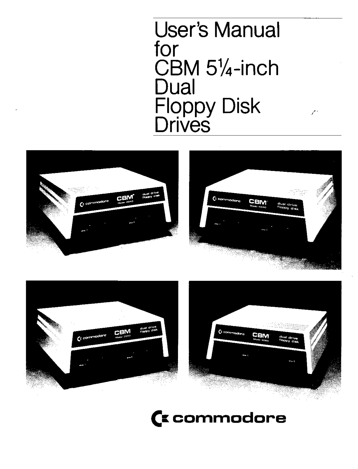 Commodore 2040, 3040, 4040, 8050 User Manual - ManualMachine.com