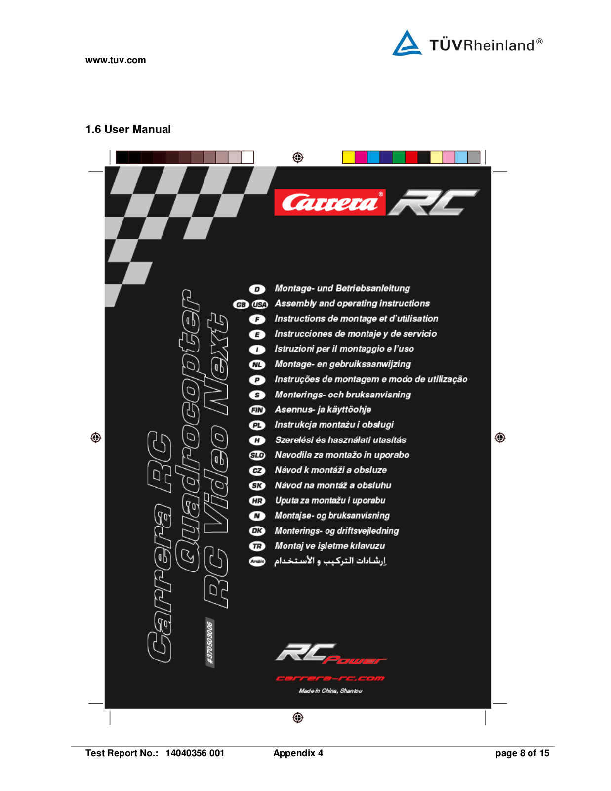 Stadlbauer Vertrieb Ges M B H 370401013 Users Manual