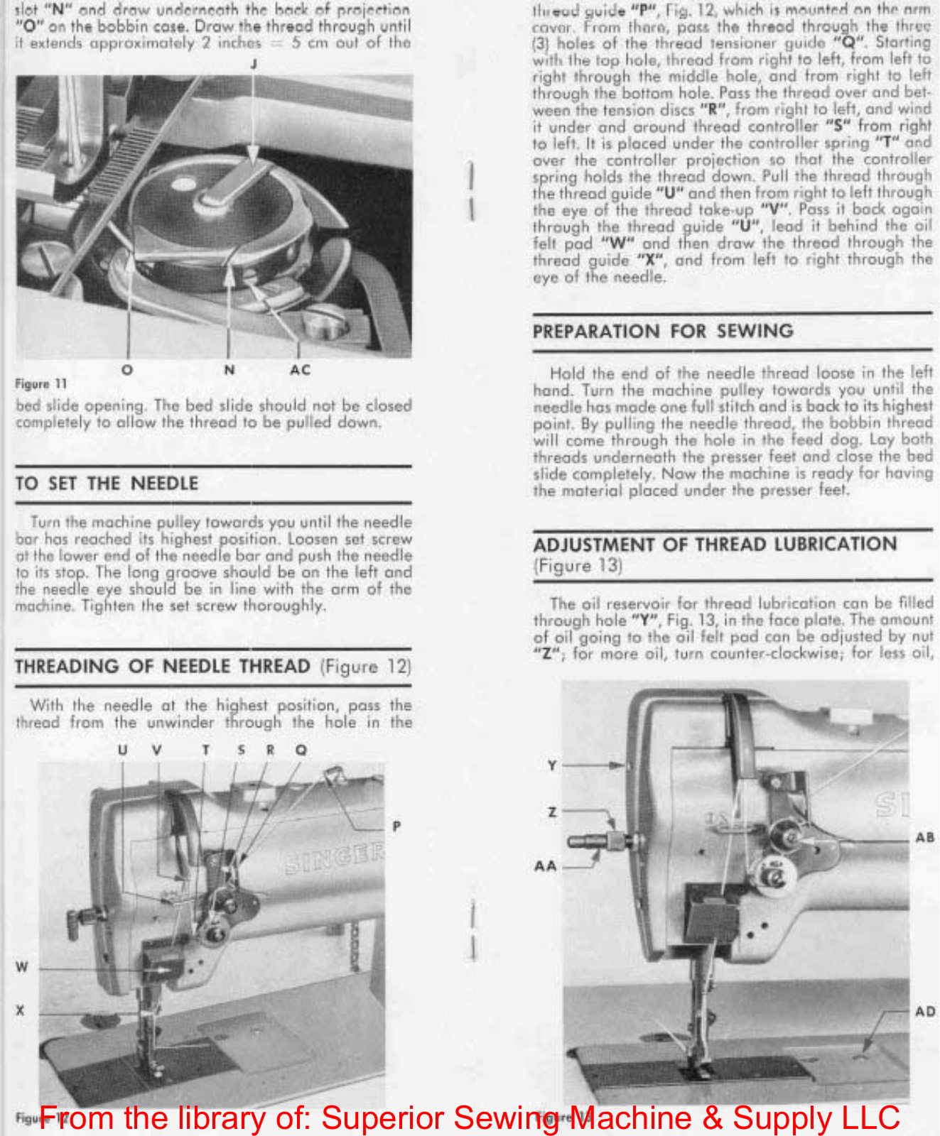 Singer 212G155 Threading Diagram