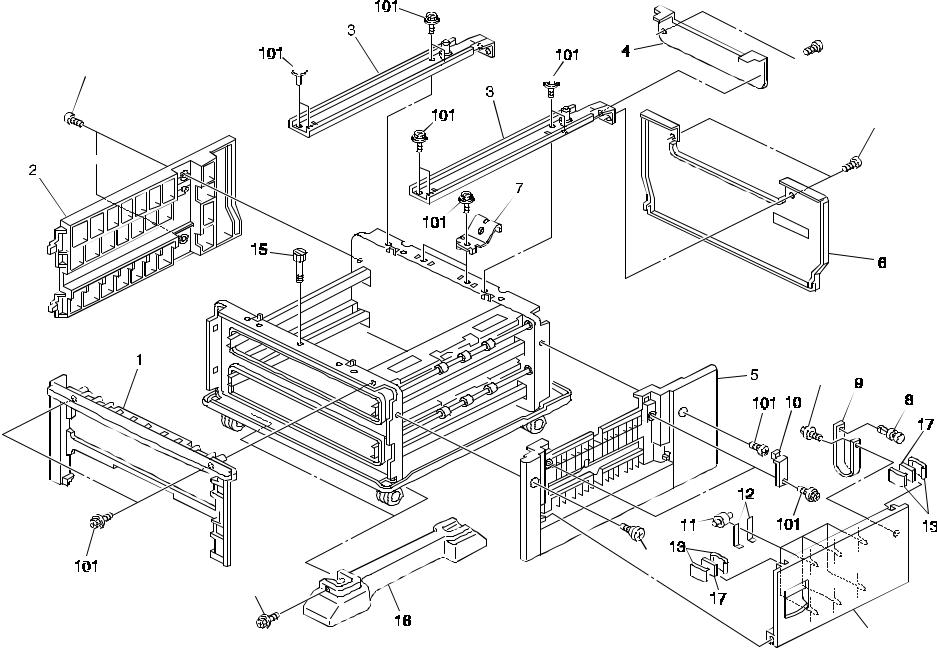 Ricoh AFICIO 200 PARTS CATALOG PS330