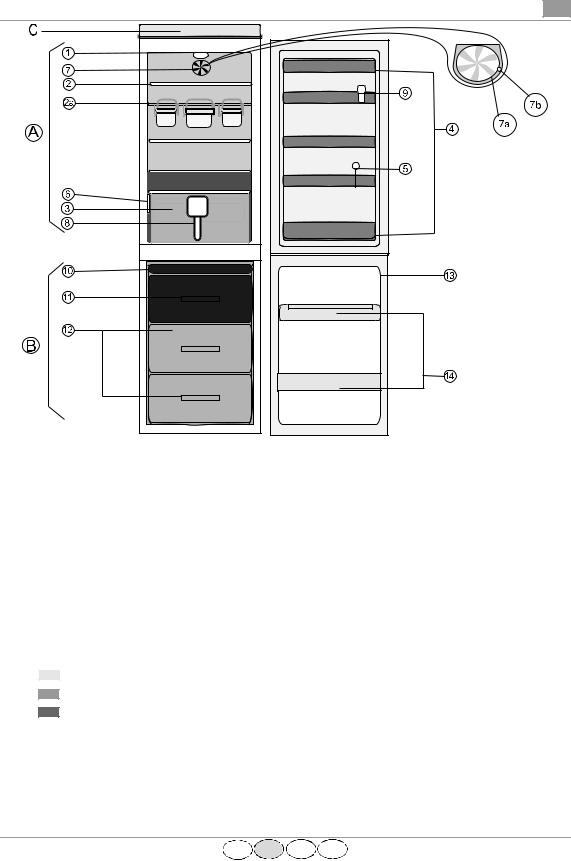 Bauknecht KGA 275 OMPTIMA User Manual