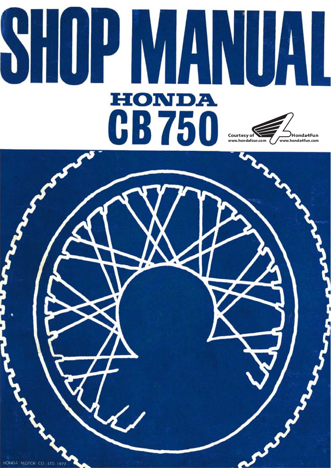 Honda CB750 Service Manual 1