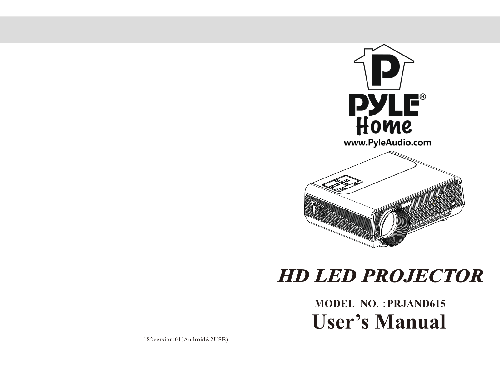 Pyle Pro PRJAND615 User Manual