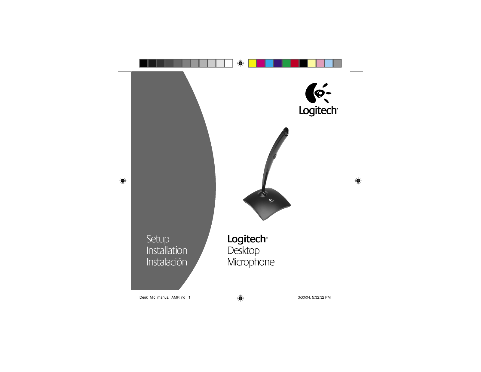 Logitech Desktop Microphone Setup Manual