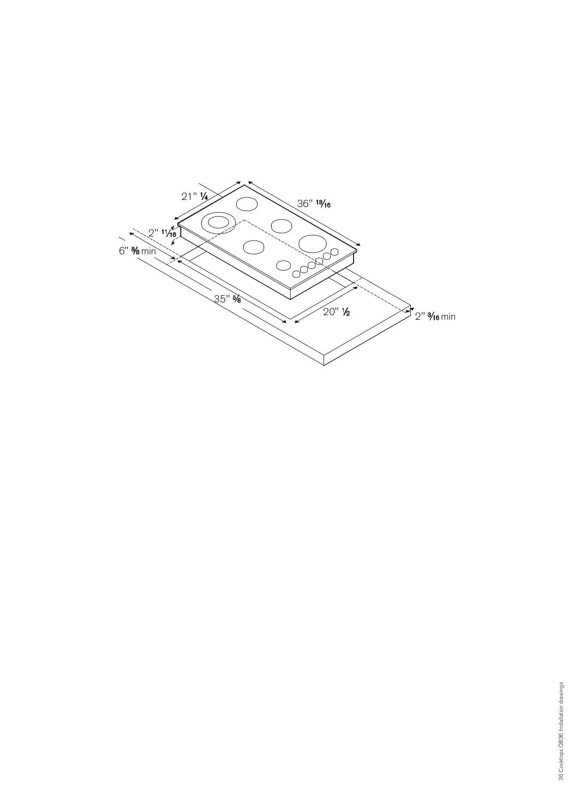 Bertazzoni QB36600X, QB36500X, Q36500XLP, QB36500XLP, QB36600XLP Installation Guide