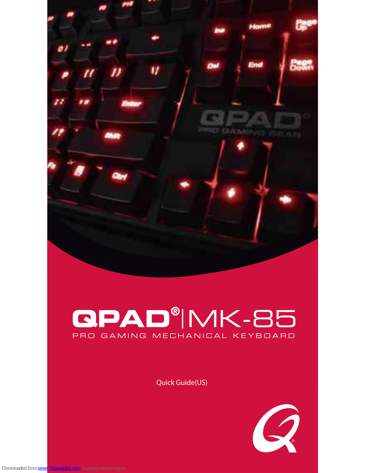 Qpad MK-85 Quick Manual