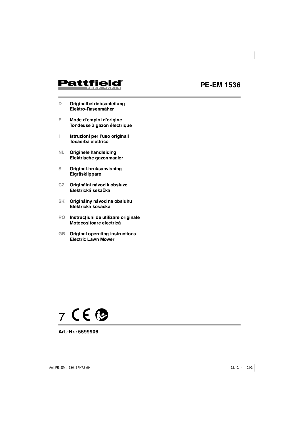 Pattfield PE-EM 1536 User guide - ManualMachine.com