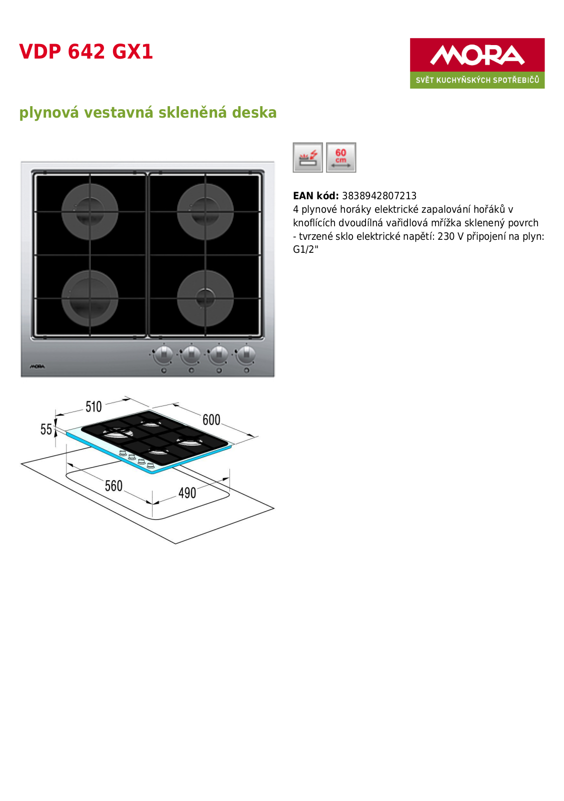 Mora VDP 642 GX1 User Manual