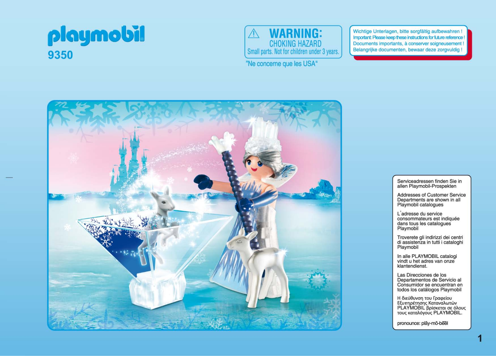 playmobil 9350 Service Manual