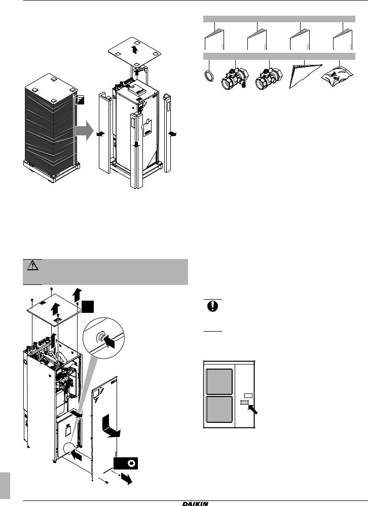 Daikin ERHQ011-014-016BA, ERLQ011-014-016CA, EHVZ16S18CB Installer reference guide