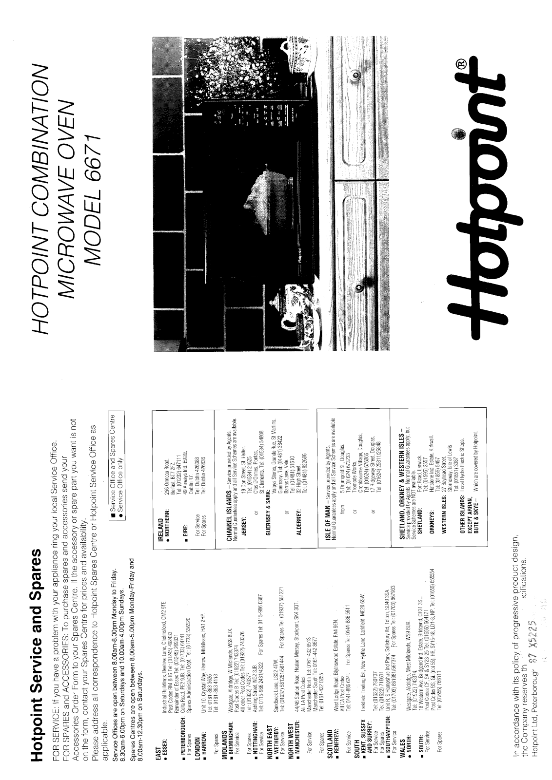 Hotpoint-Ariston HB6671 User Manual