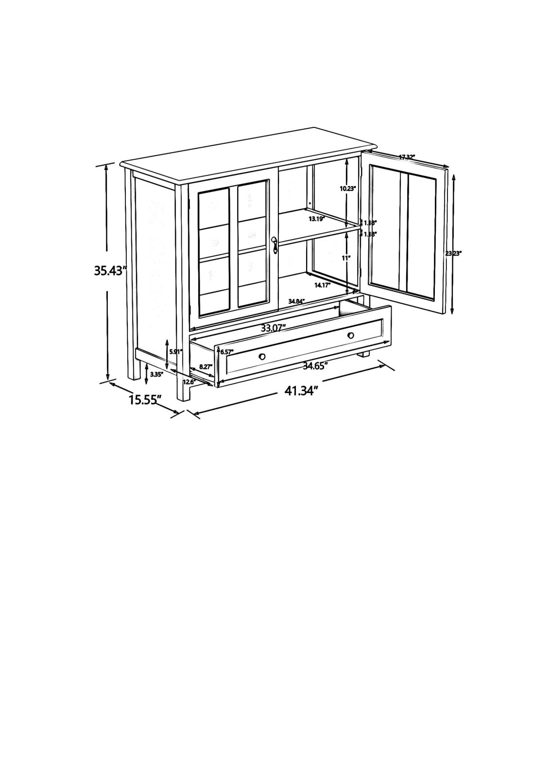 JIMDOA AMDO2810 Dimensions - ManualMachine.com
