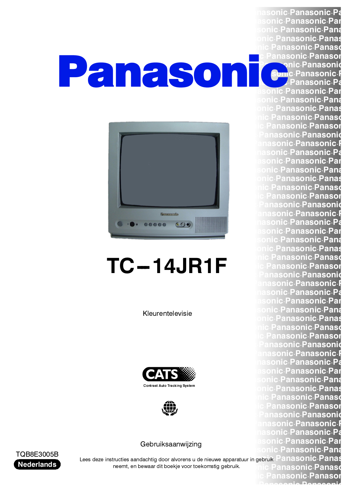 PANASONIC TC-14JR1F User Manual