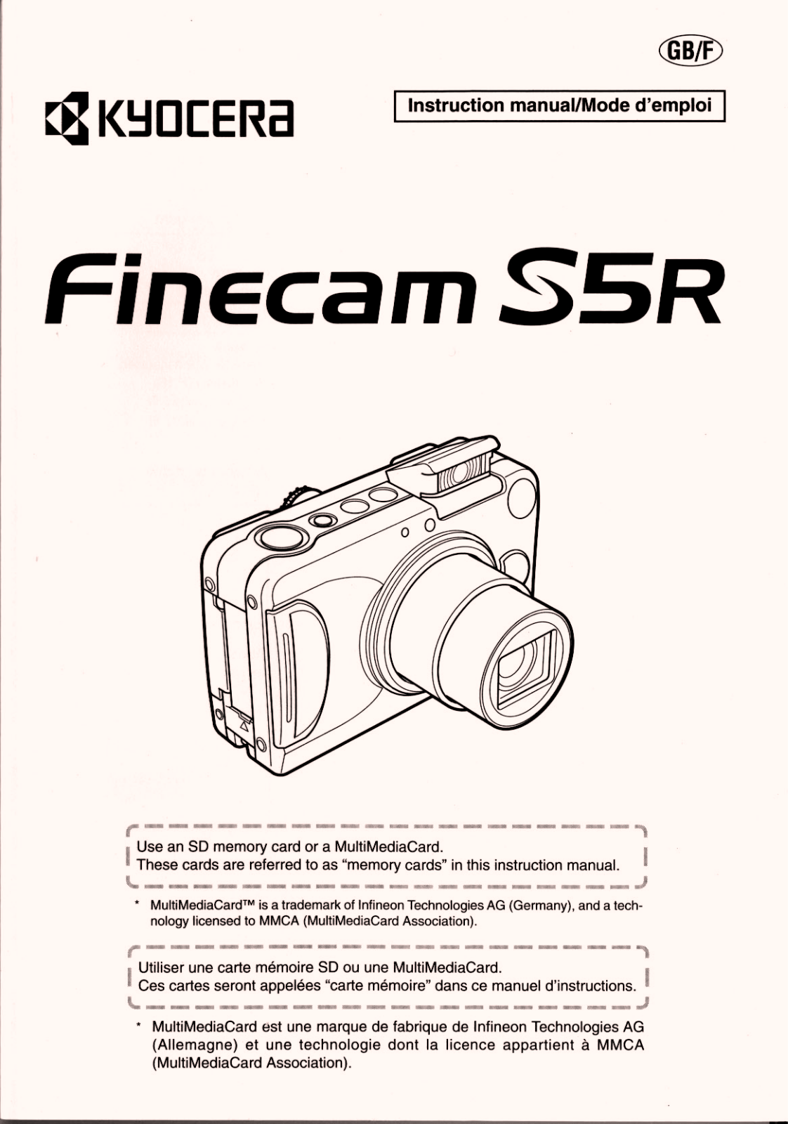 KYOCERA S5R User Manual