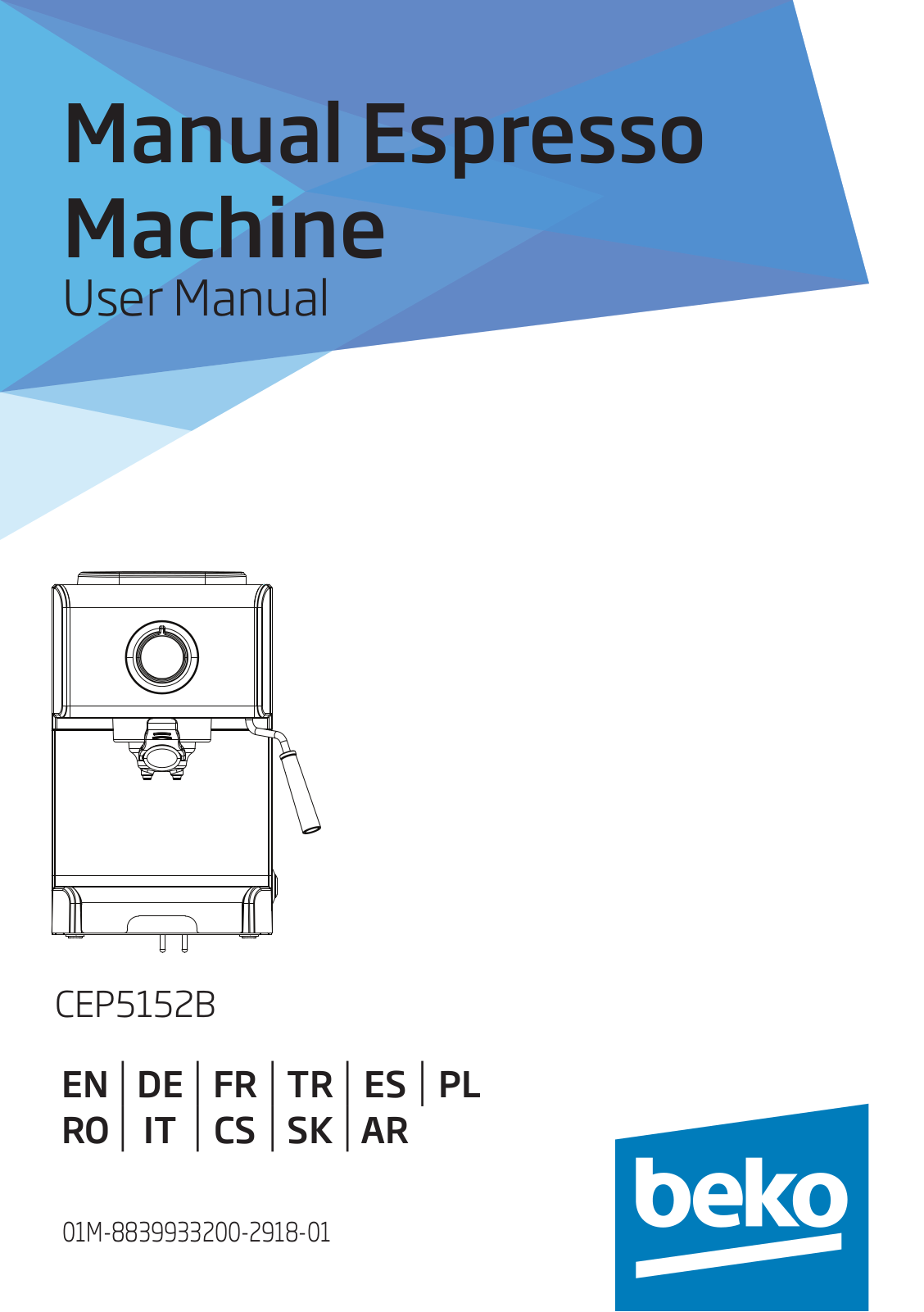 Beko CEP5152B User Manual