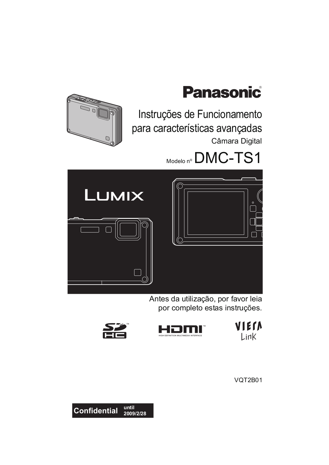 Panasonic LUMIX DMC-TS1 User Manual