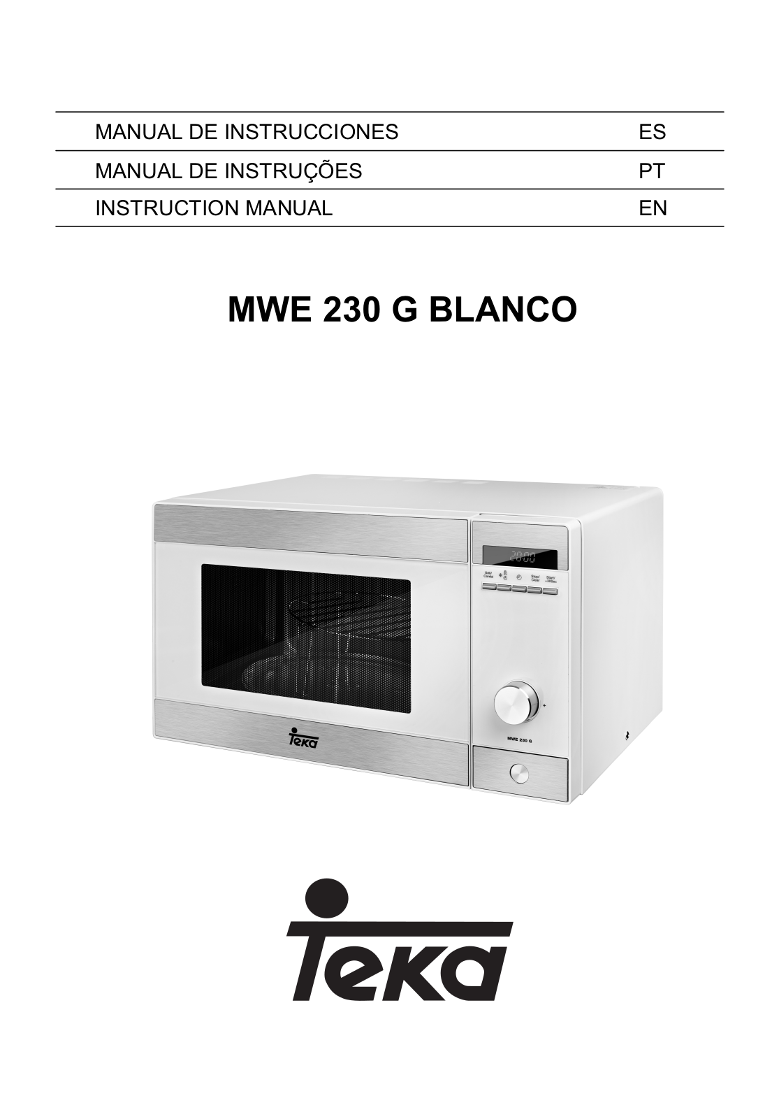 Teka MWE 230 G User Manual