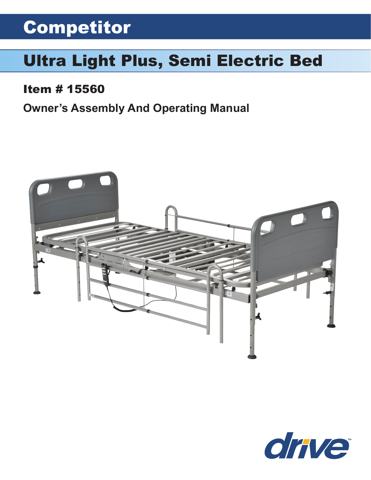 Drive Medical Design 15560 User Manual