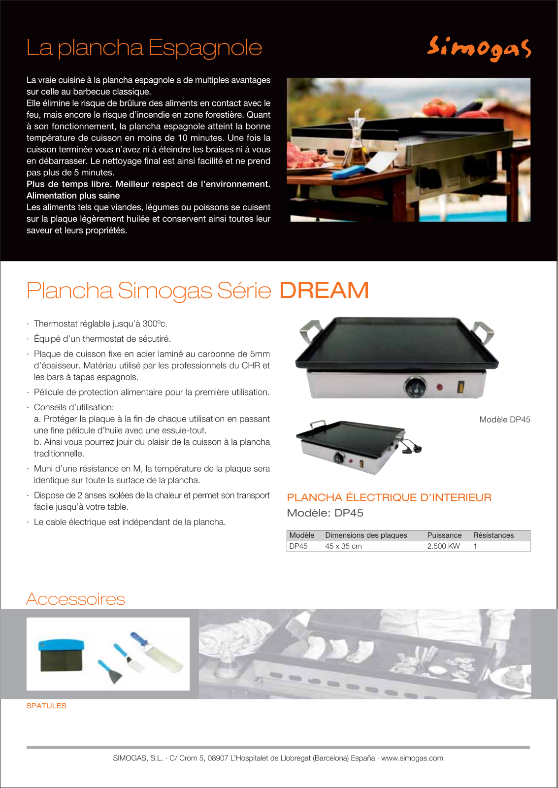 Simogas DP-45 Product sheet - ManualMachine.com