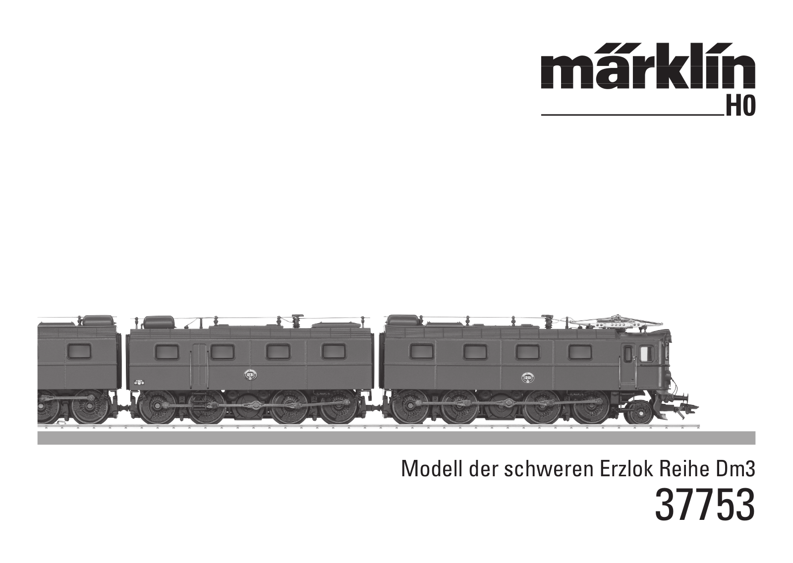 Märklin 37753 User manual - ManualMachine.com