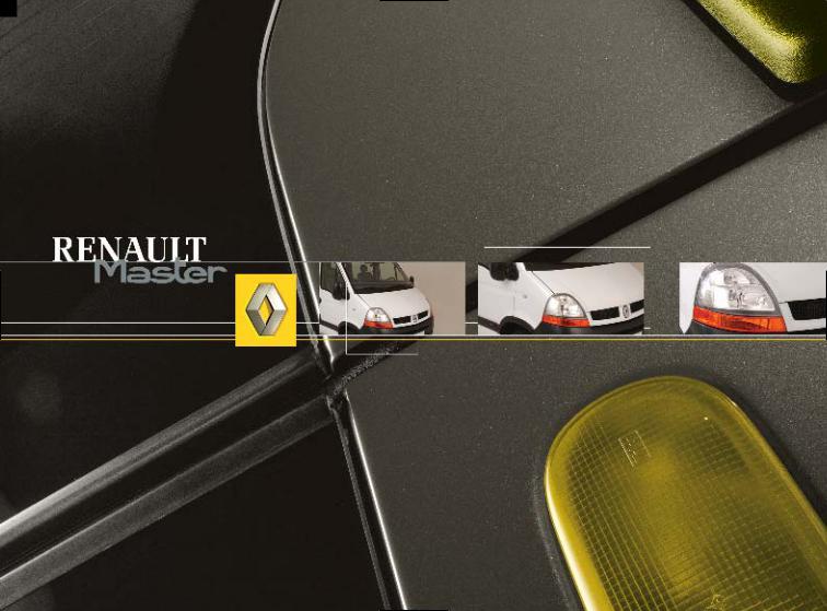 Renault MASTER 2006 Owner Manual