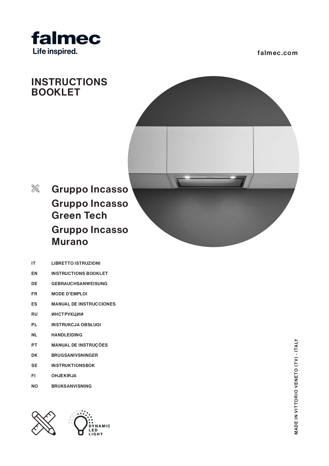 Falmec F3GN80S1 Installation Guide